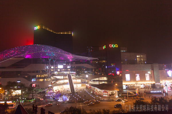 湖(hú)南步步高商(shāng)业综合體(tǐ)夜景照明