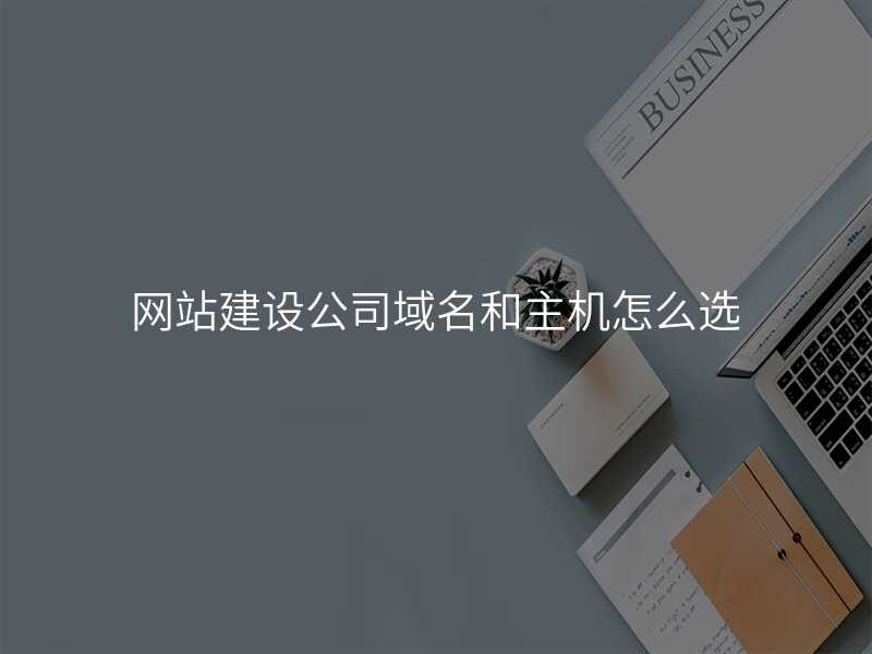 網站建(jian)設(shè)公(gōng)司域(yu)名(míng)咊(he)主(zhu)機(jī)怎麽選